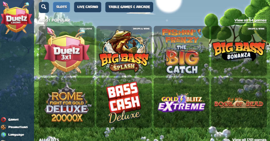 Standalone casino - Duelz