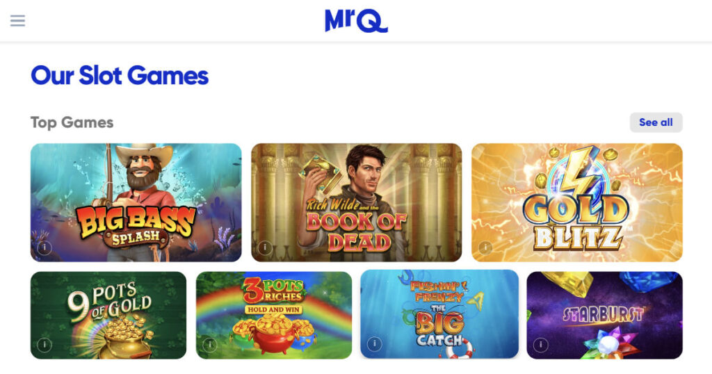 Top independent casino - MrQ